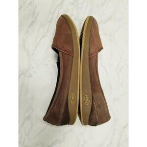 Chaco Womens Canvas  Slip On Loafers Size‎ 9 Elleton Brown